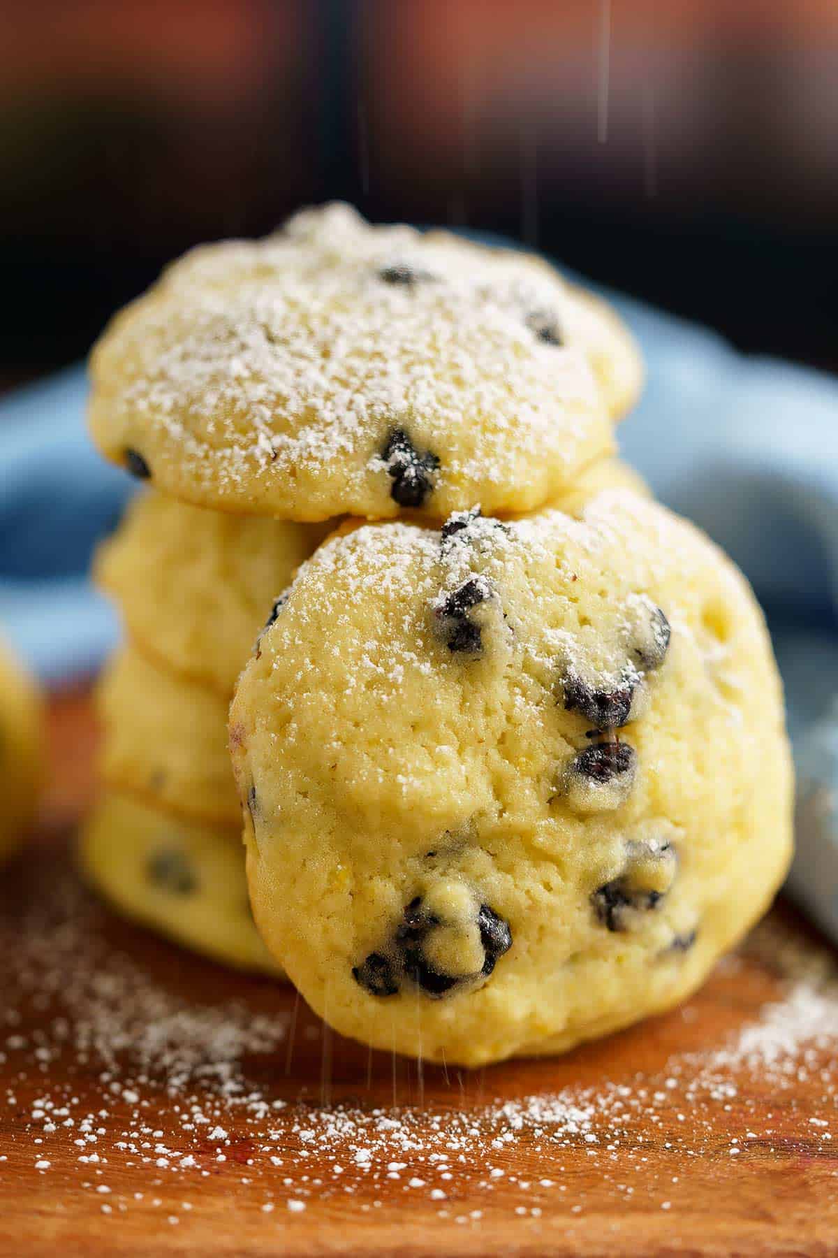Mascarpone Blueberry Cookies