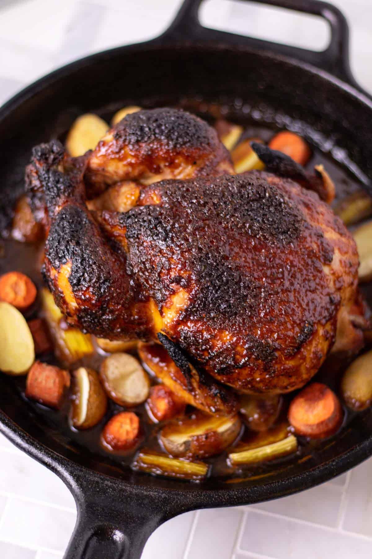 BBQ Bourbon Glazed Chicken