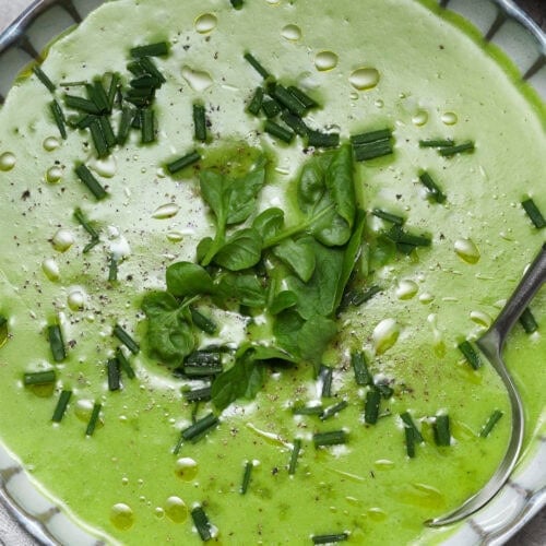 Chilled Watercress and Potato Soup