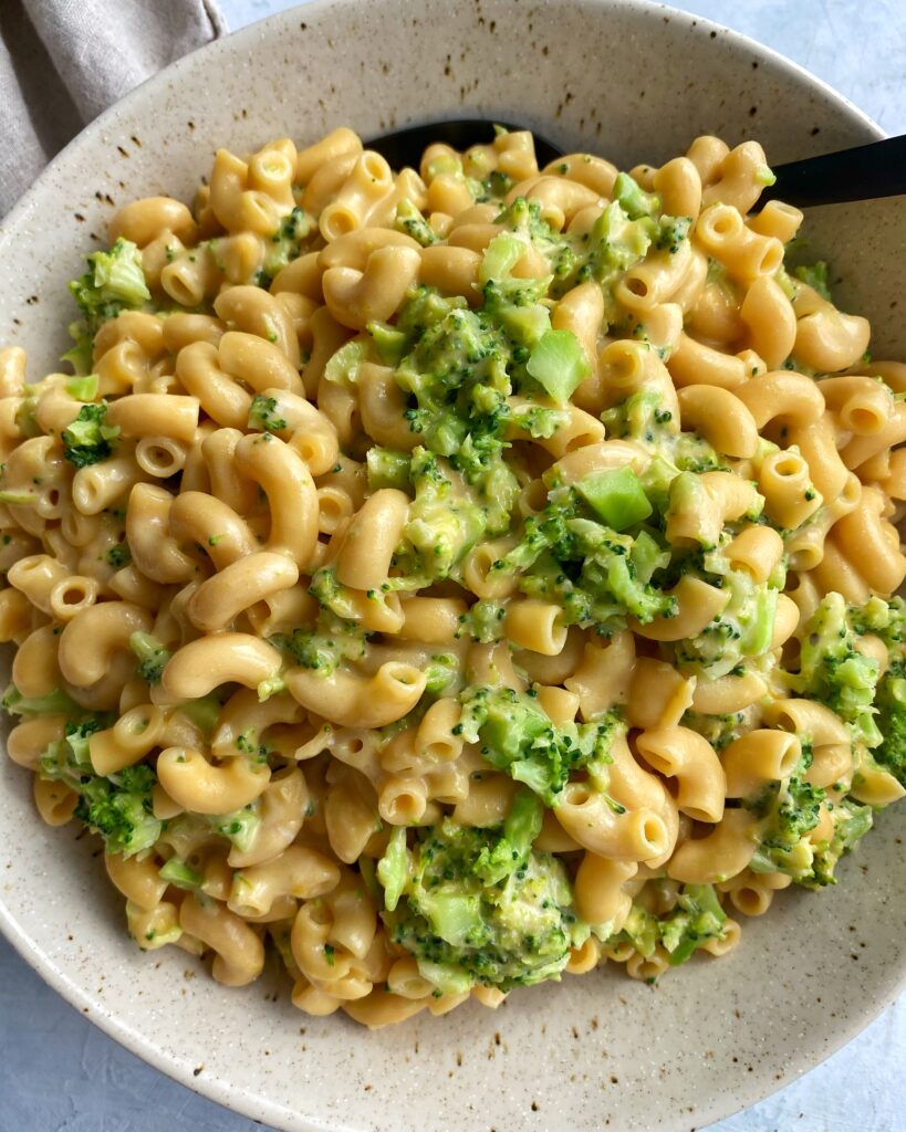 Broccoli Cheese Pasta Skillet