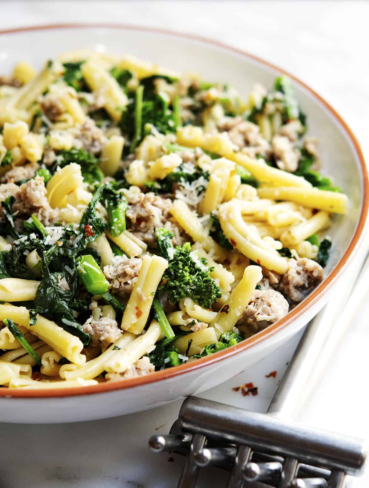Basil Broccoli Raab Pasta