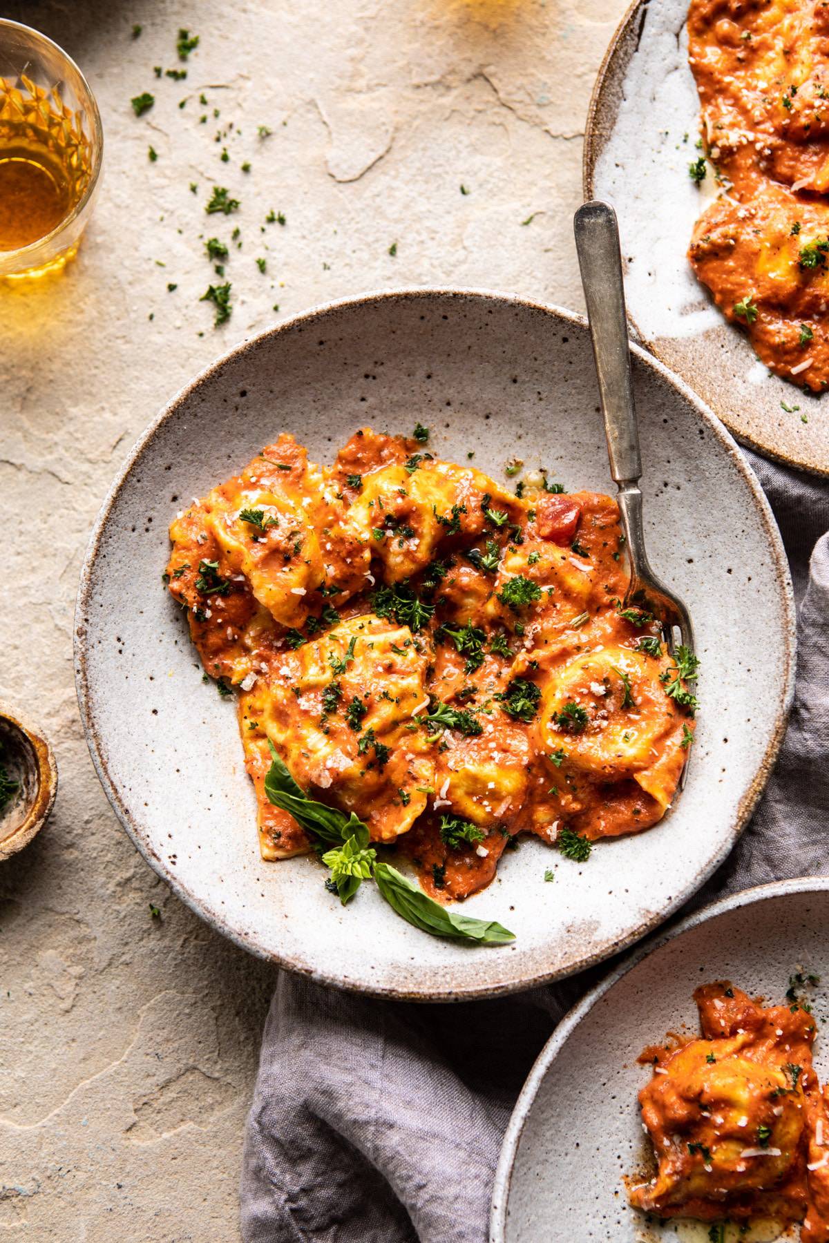 Lobster Ravioli in Brown Butter
