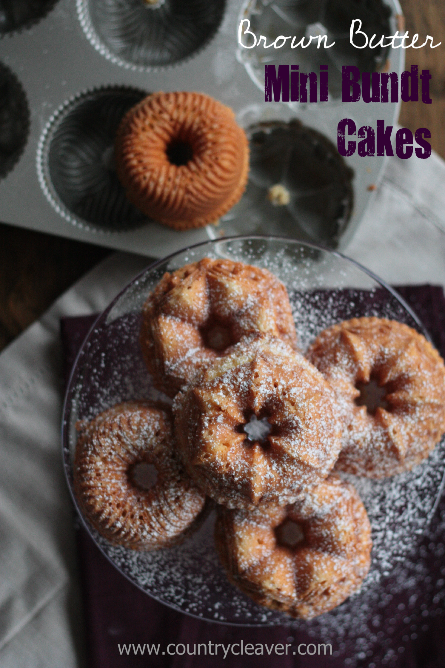 Brown Butter Sage Mini Bundts
