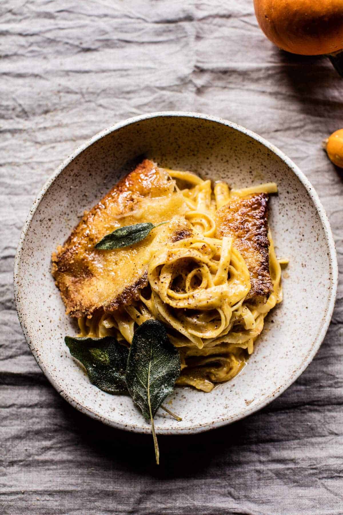 Pumpkin Fettuccine Alfredo