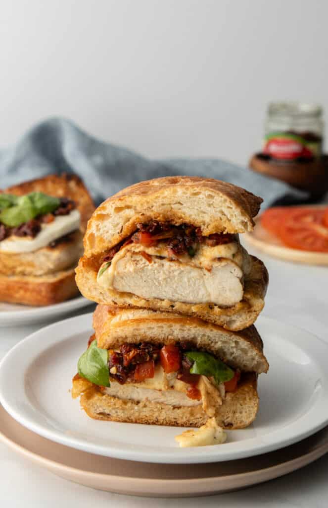 Bruschetta Chicken Sliders