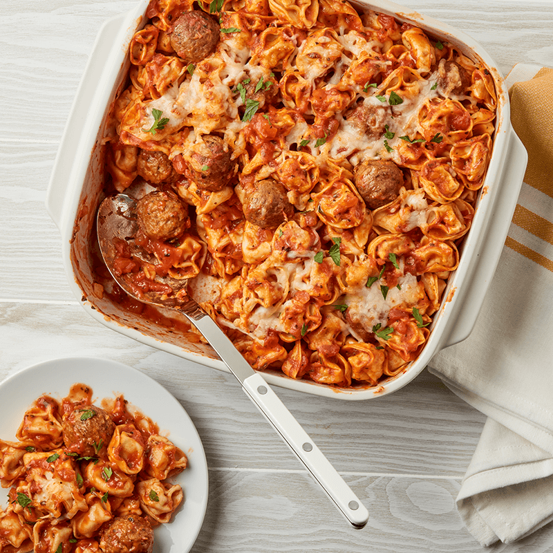 Tortellini Beef Meatball Combo