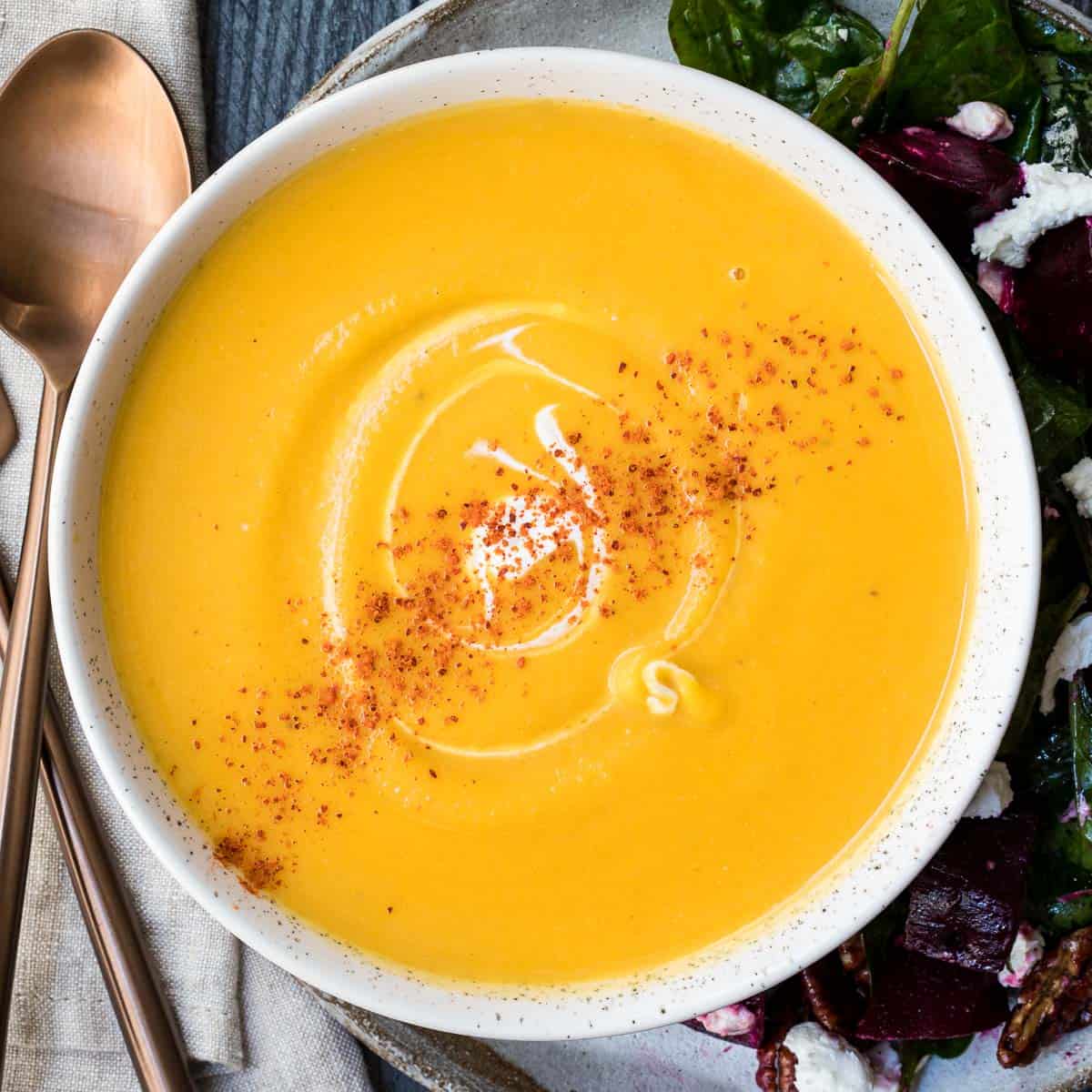 Roasted Butternut Squash Bisque
