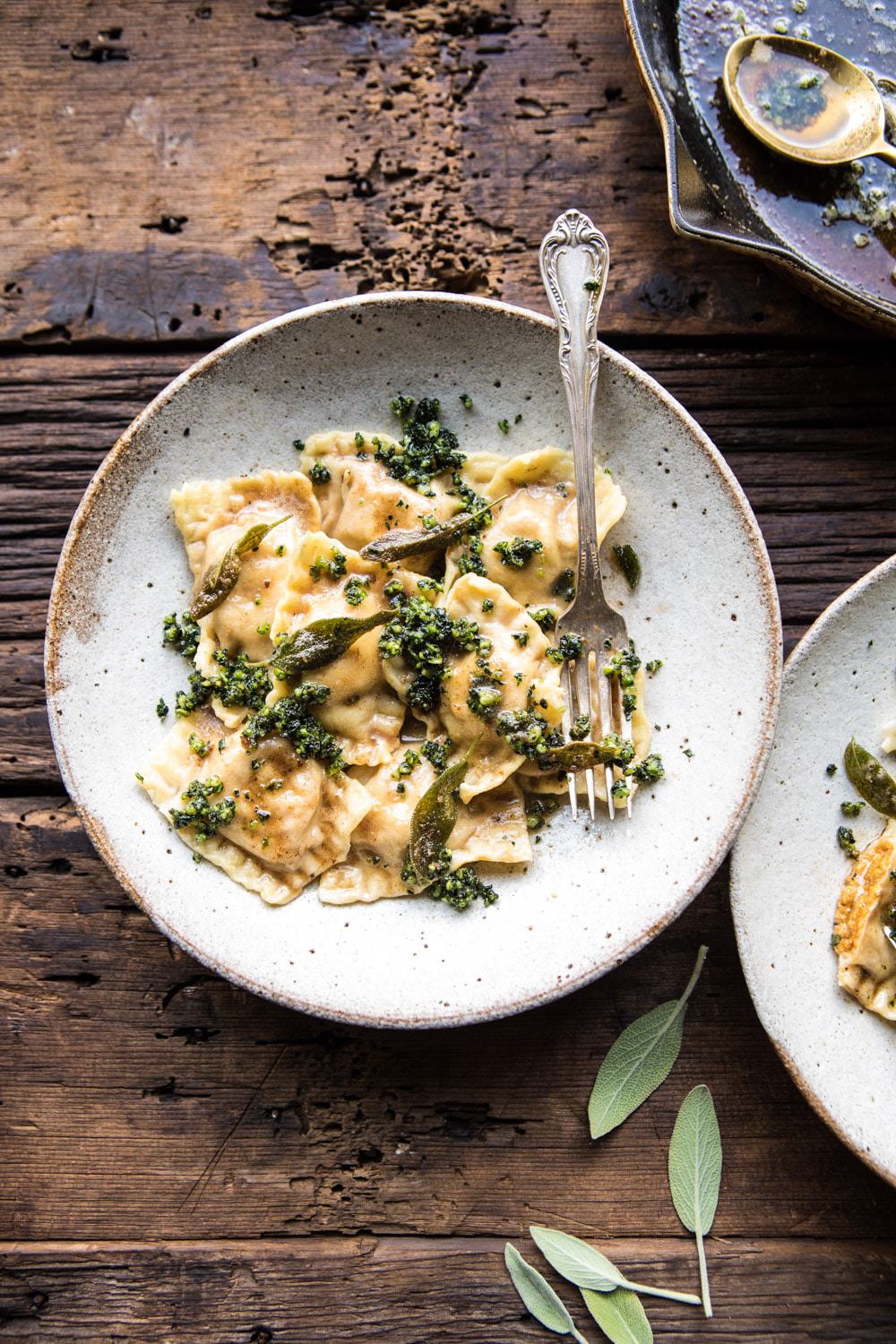 Butternut Squash Sage Ravioli
