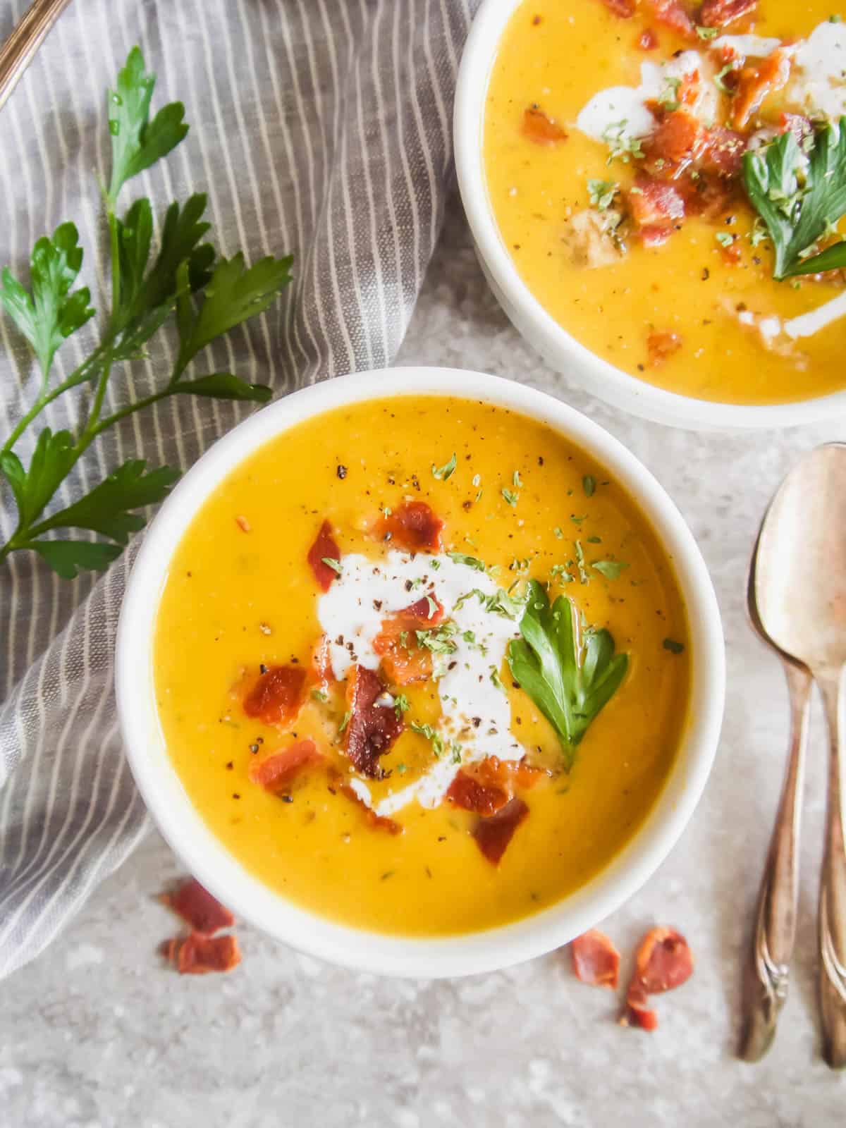 Butternut Squash Chicken Soup