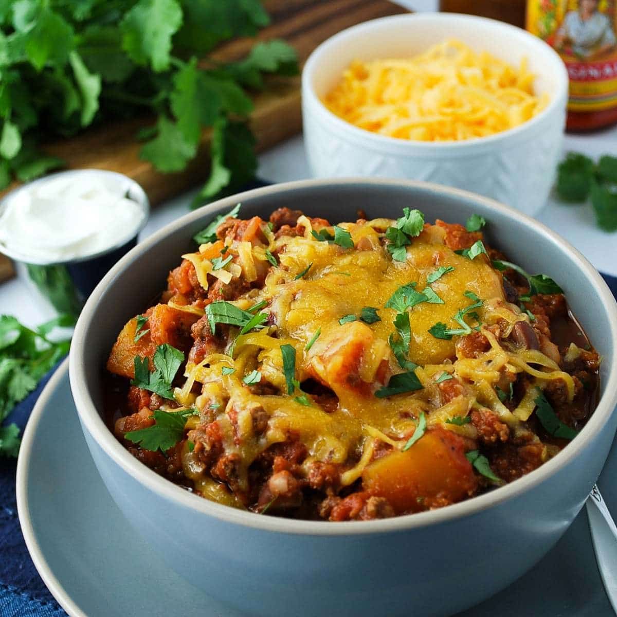 Beef and Squash Chili