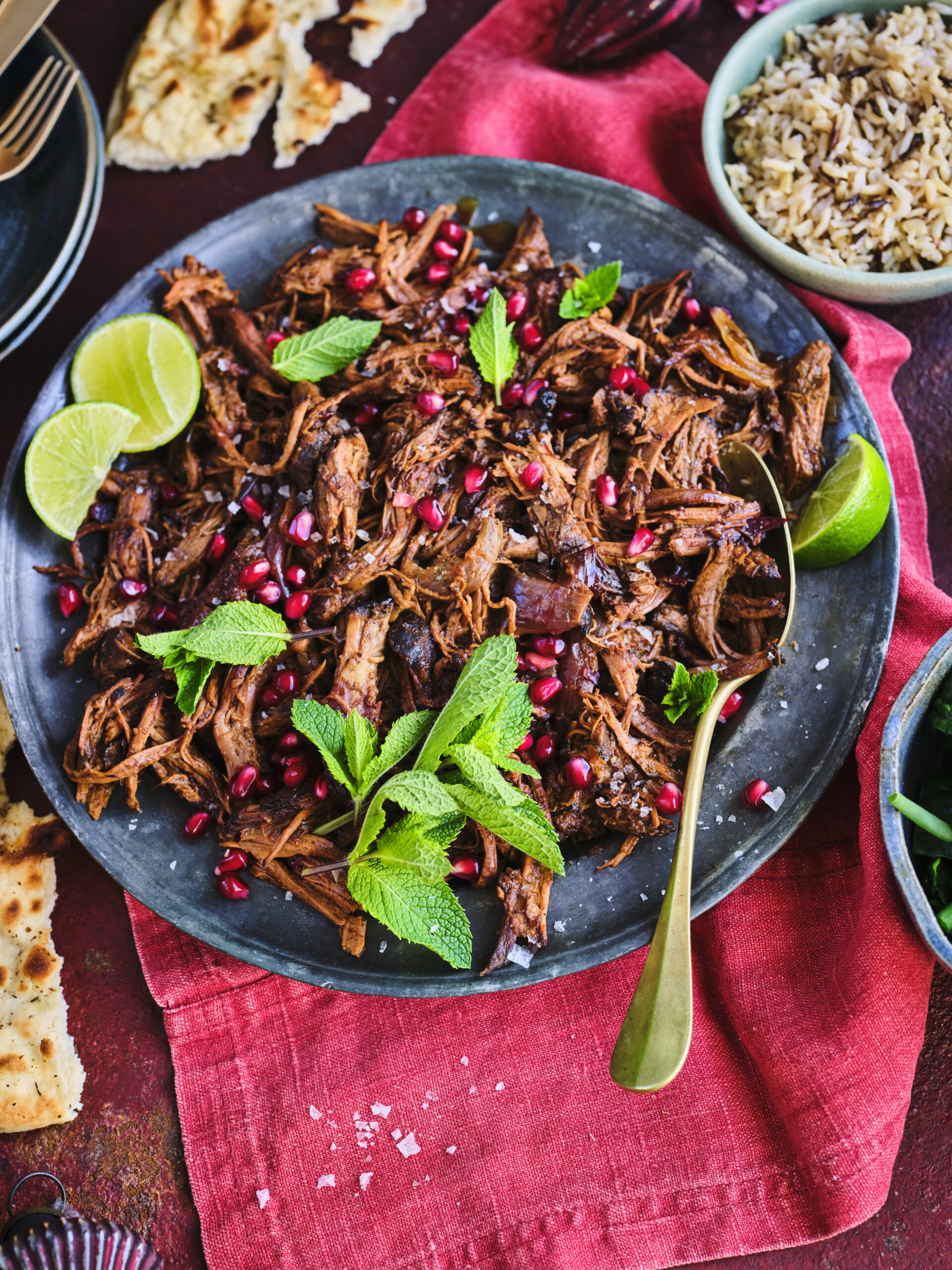 Pomegranate Molasses Brisket