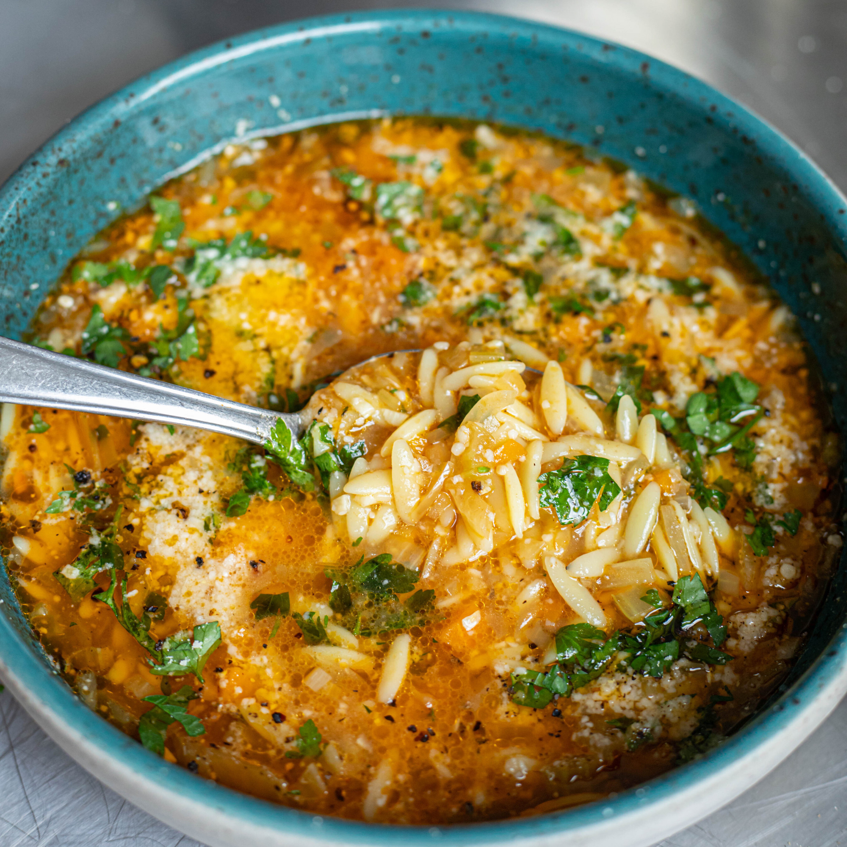 Minestrone with Orzo