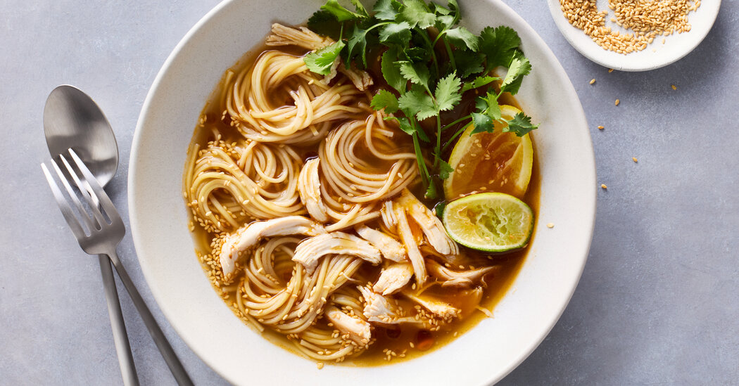 Cilantro Lime Chicken Ramen