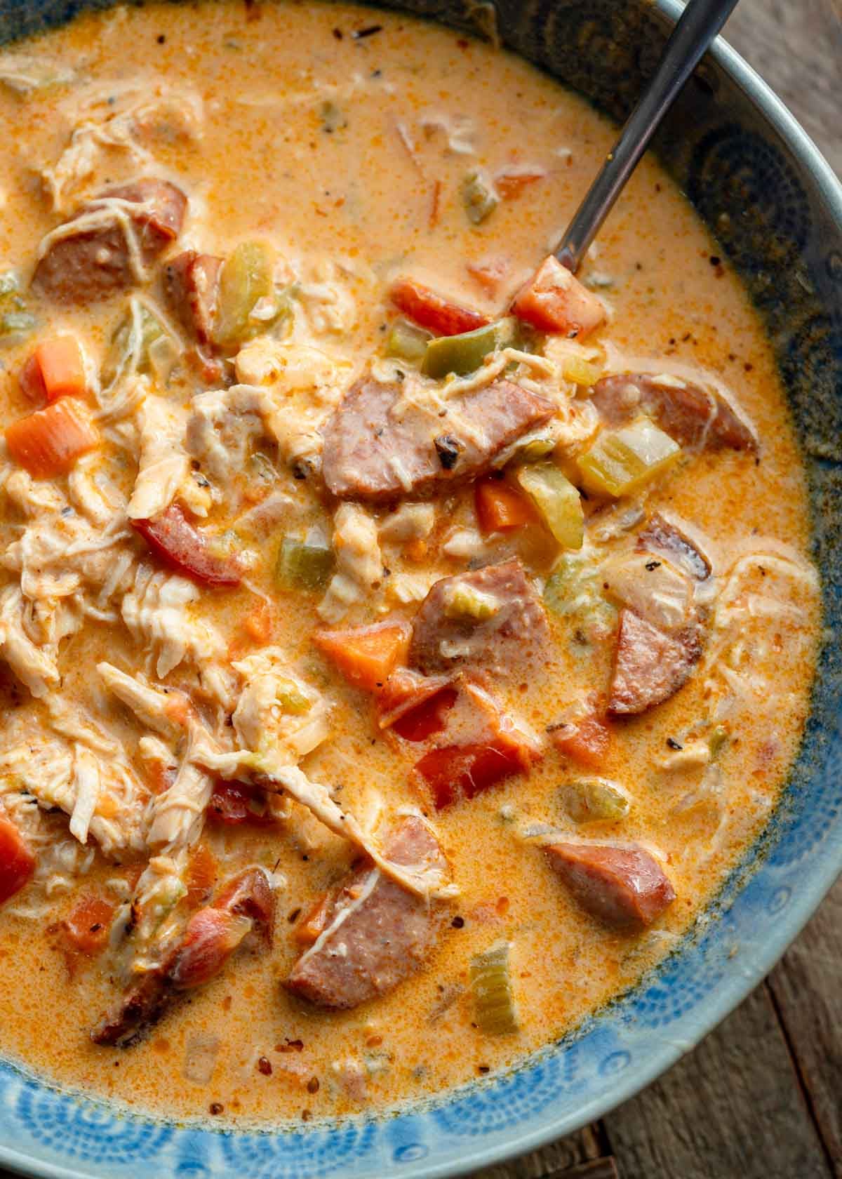 Cajun Chicken Sausage Cream