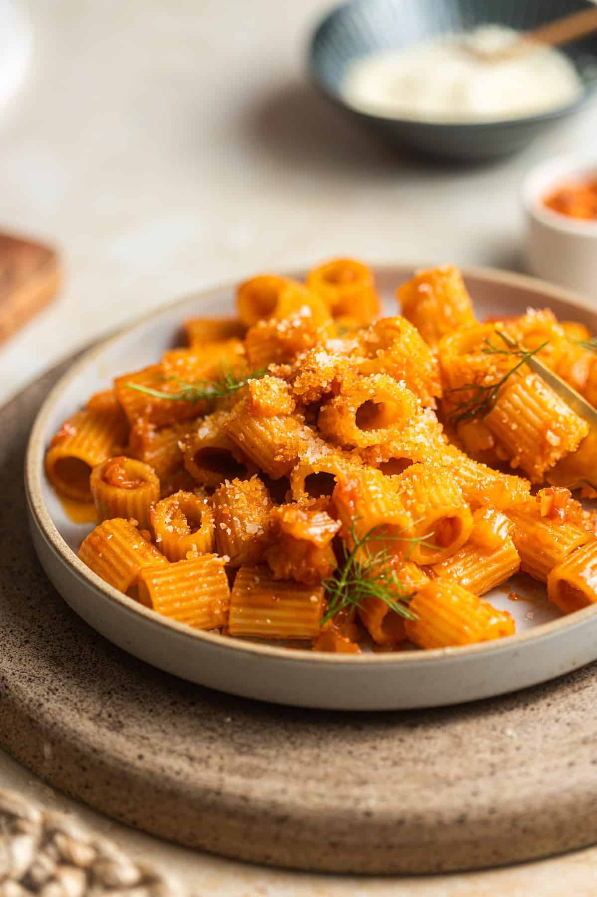Spicy Calabrian Chili Oil Pasta