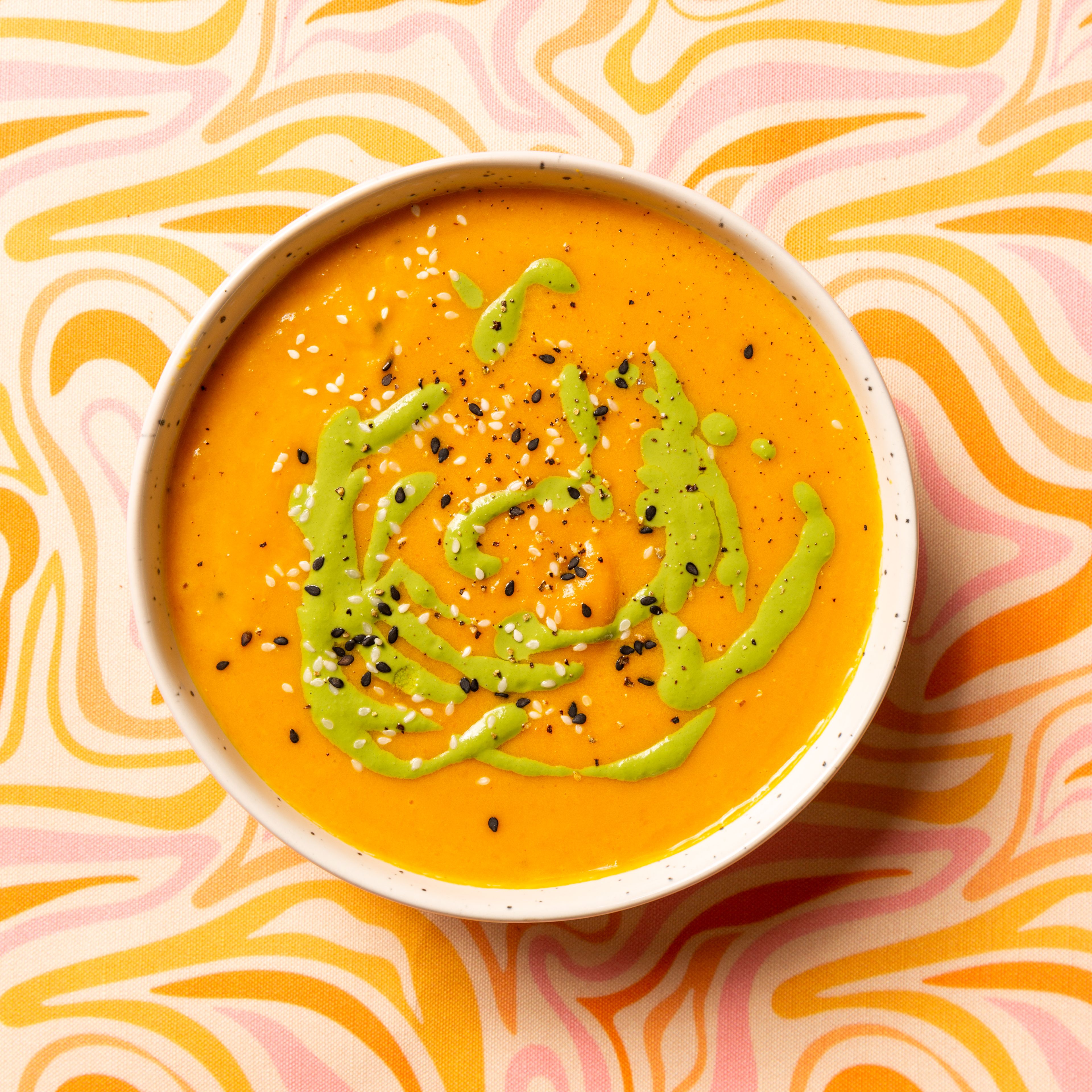 Roasted Carrot Orange Soup