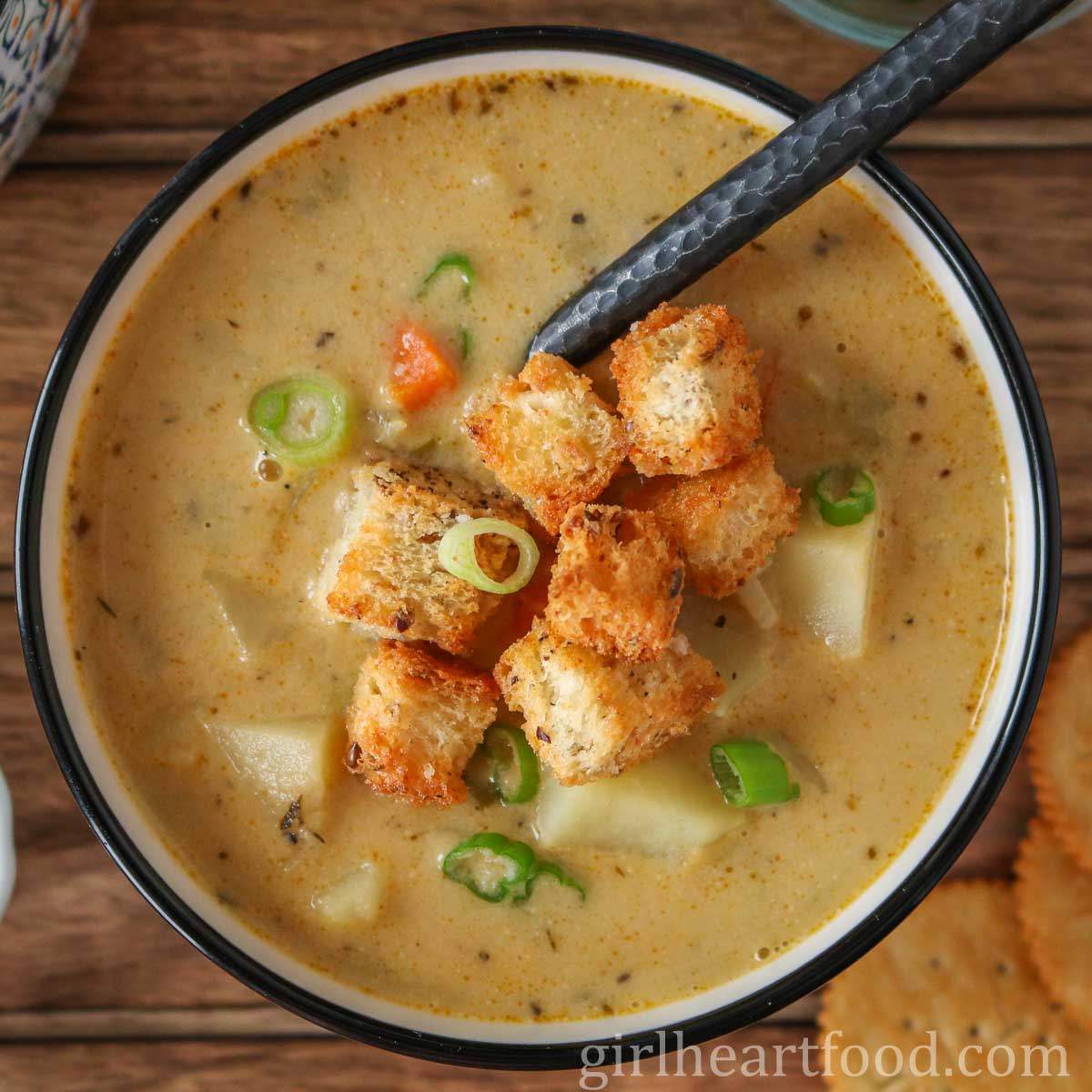 Chicken Soup with Celery Root