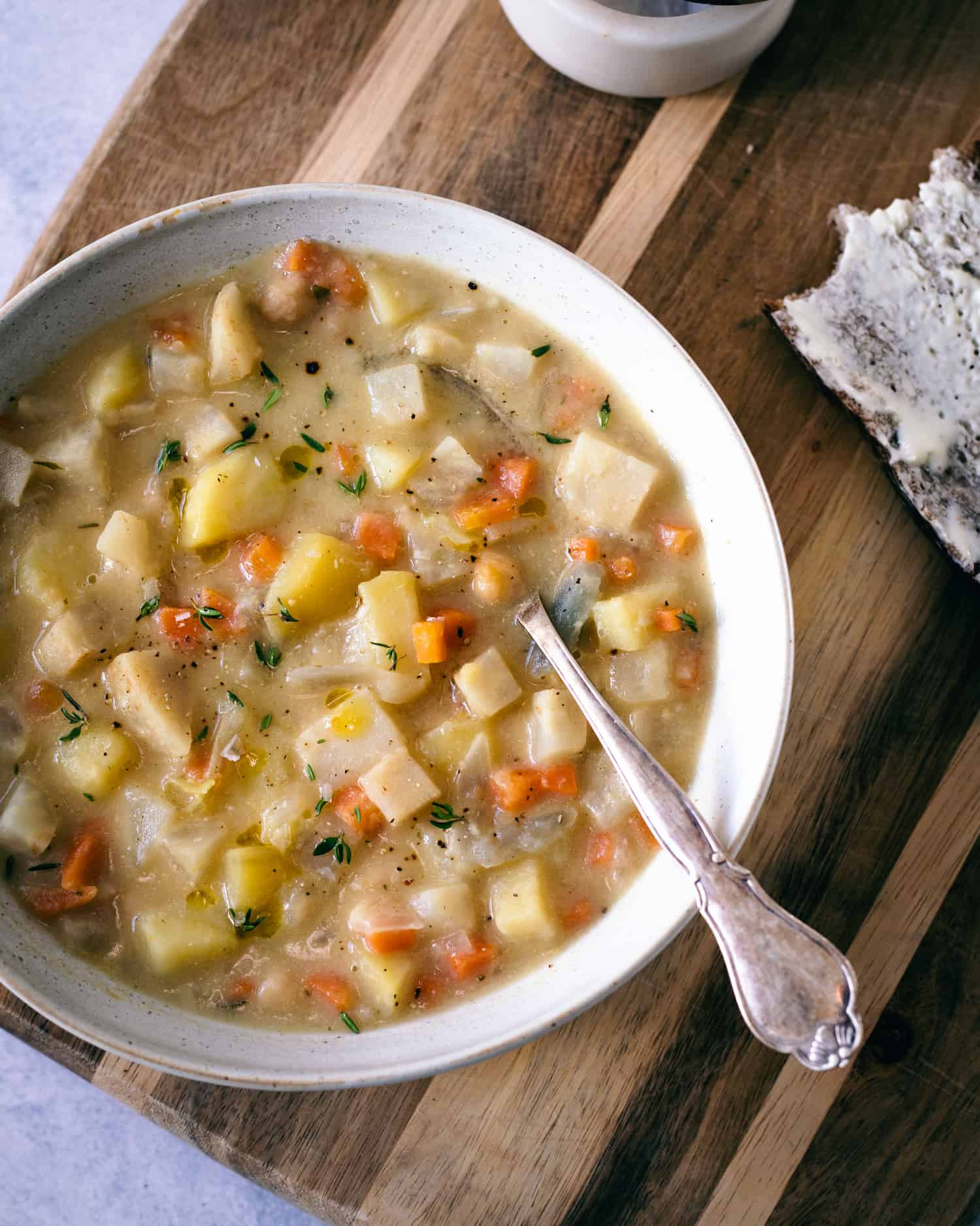 Creamy Celery Root and Thyme