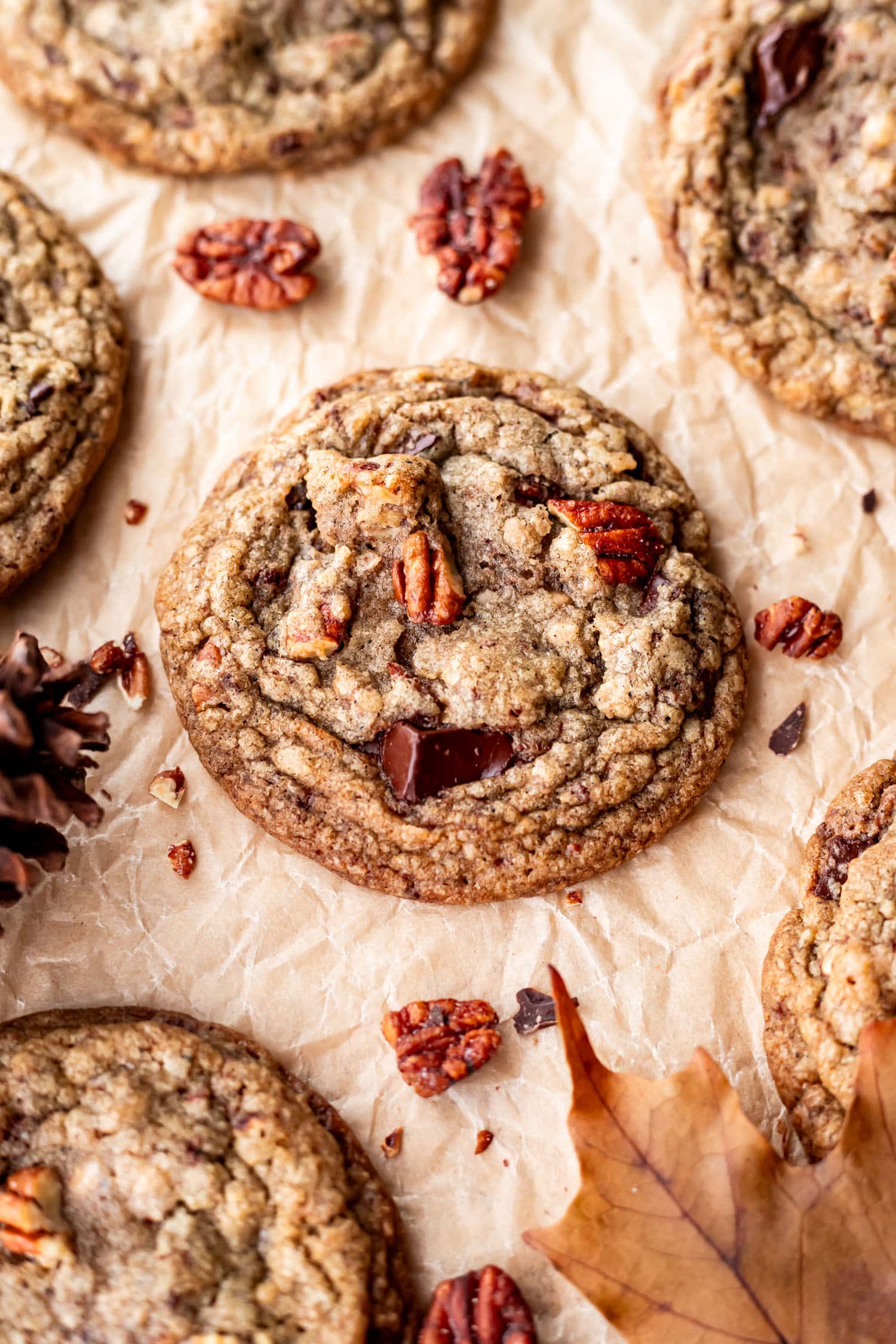 Chai Spiced Walnut Cookies