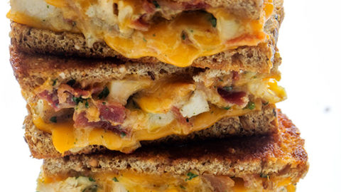 Bacon, Cheddar, and Chicken Melt