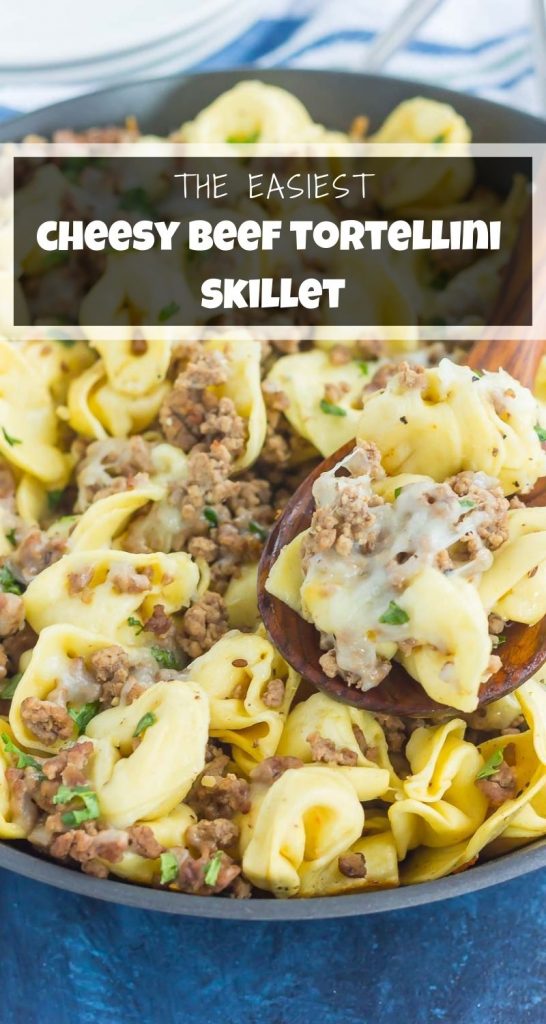 Tortellini Beef Tart