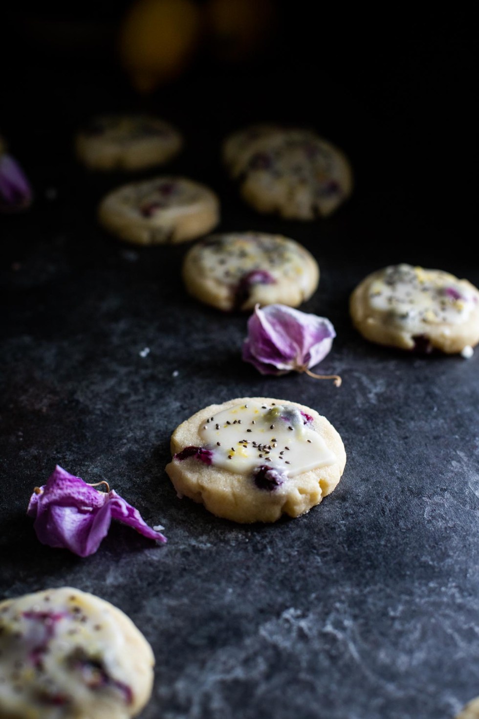 Blueberry Chia Seed Cookies