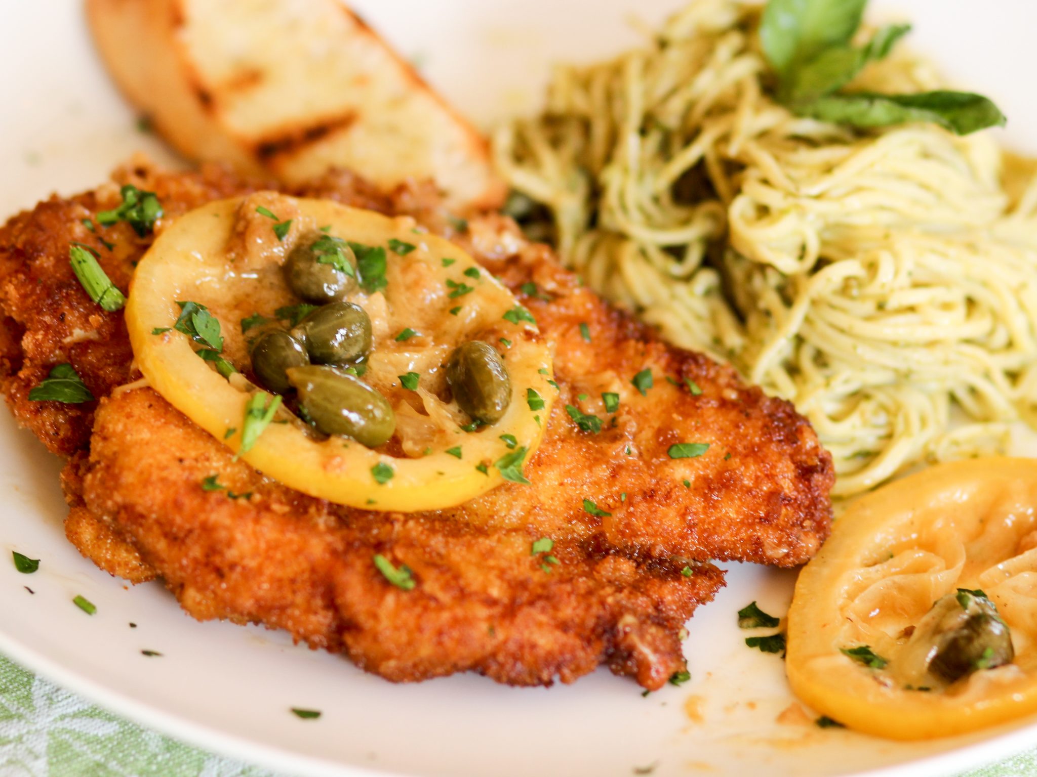 Breaded Chicken Piccata