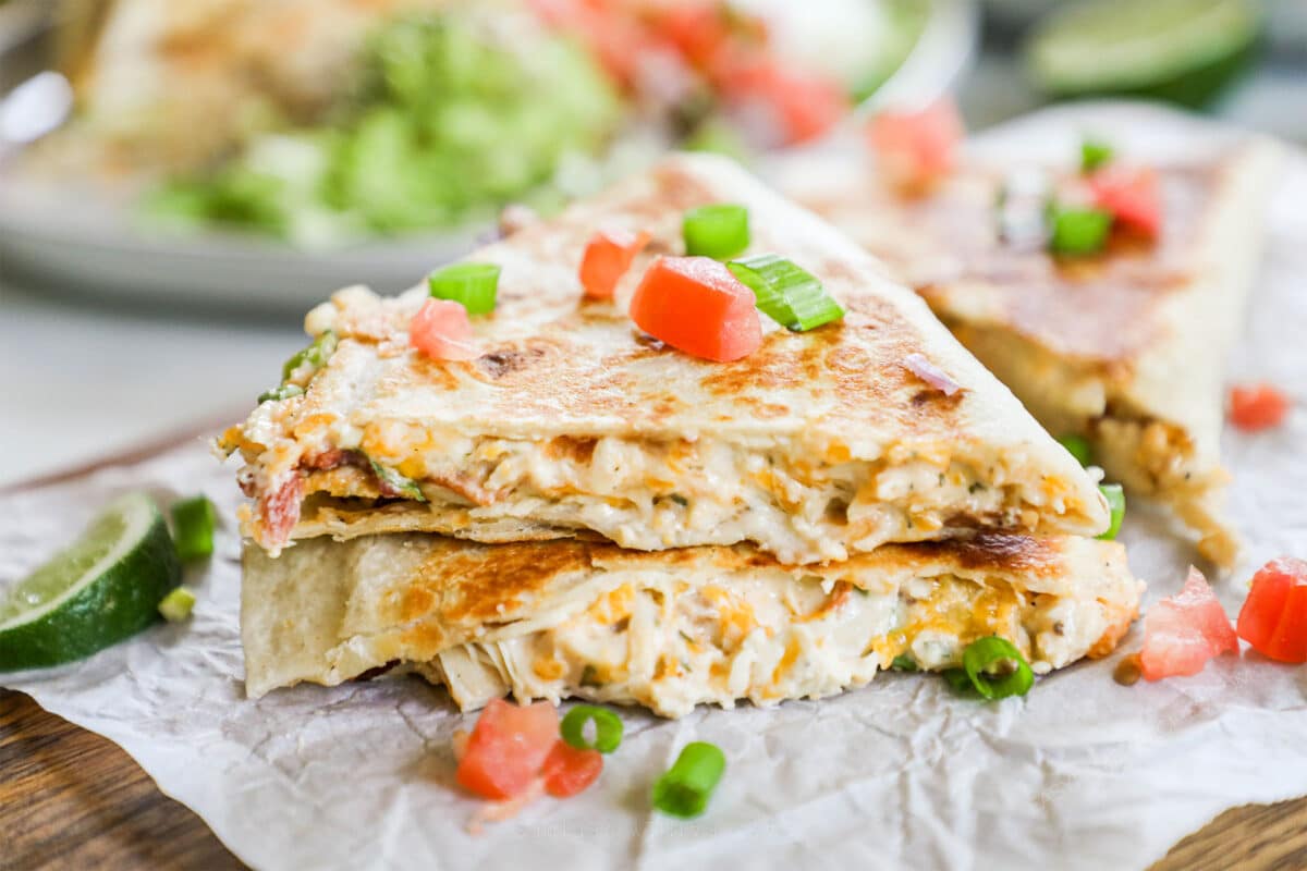 Ranch Chicken Quesadillas