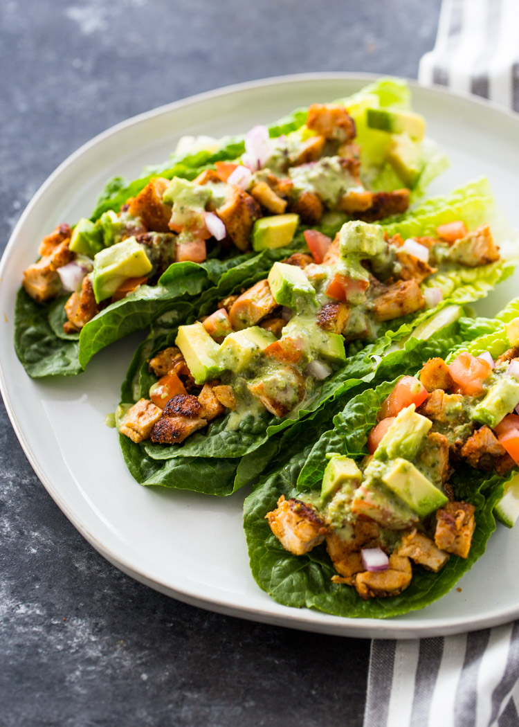 Asian Lettuce Wrap Tacos
