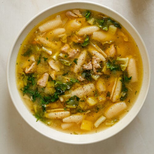 Chicken Escarole Broth