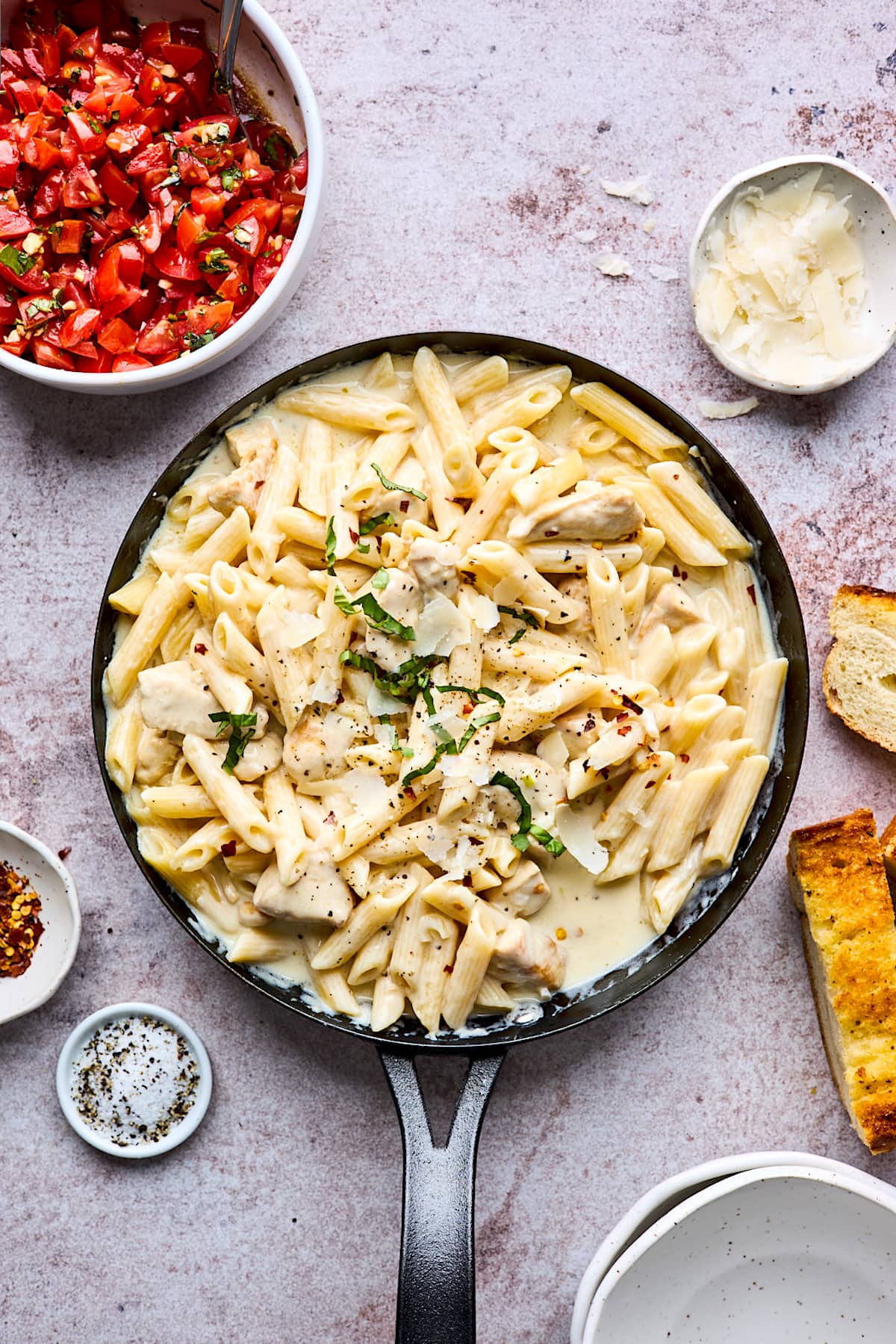 Classic Creamy Chicken Penne