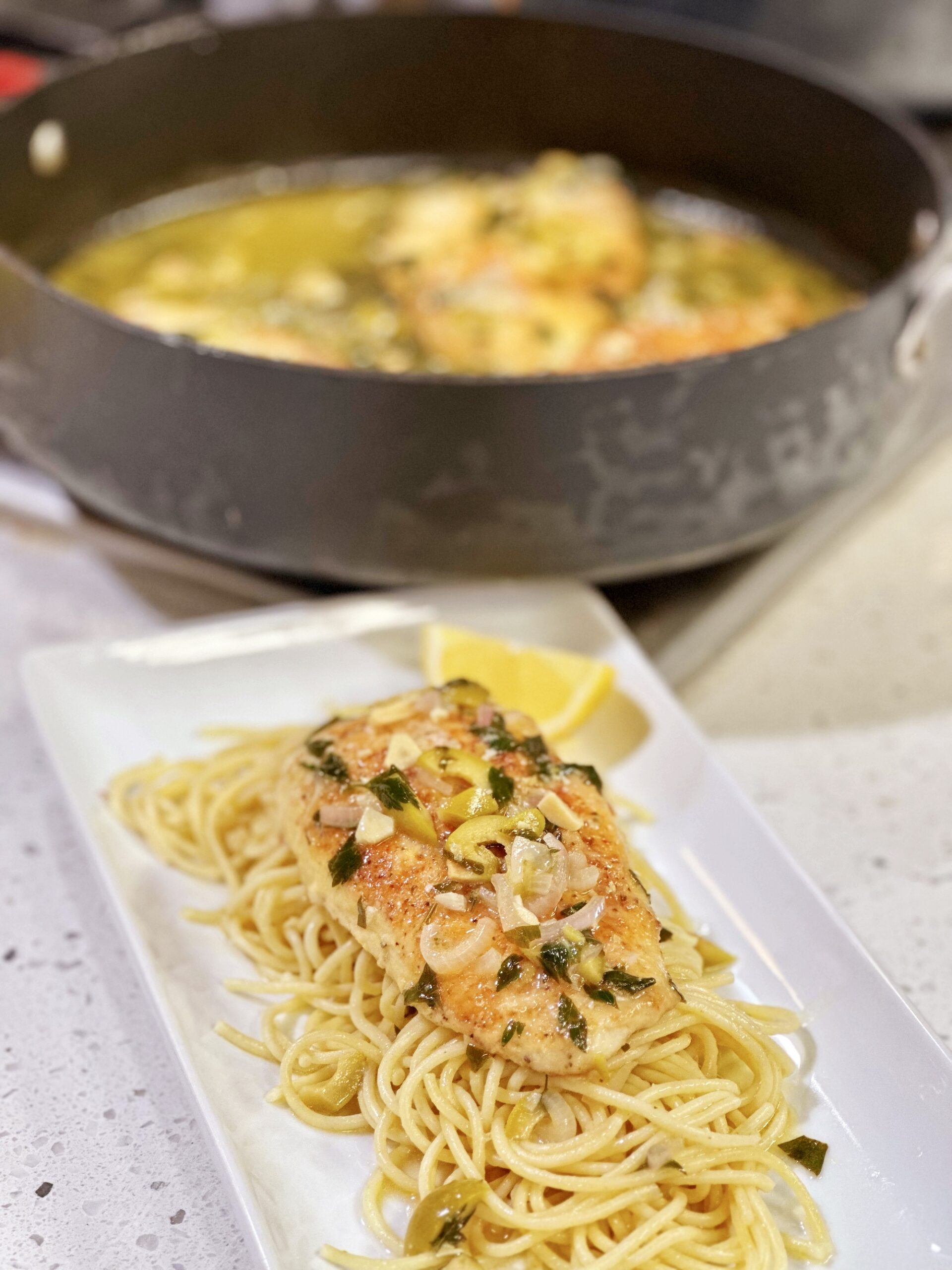Garlic Butter Chicken Piccata