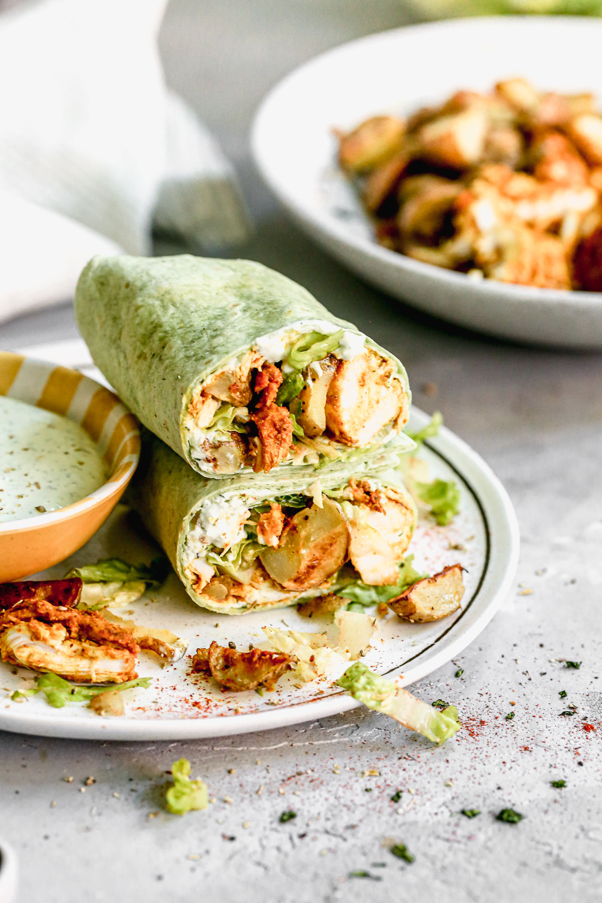 Chicken Shawarma Wraps