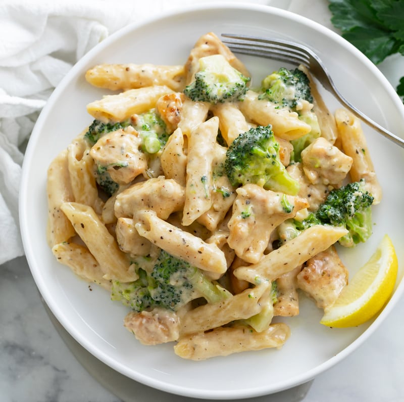 Broccoli Cheddar Chicken Penne