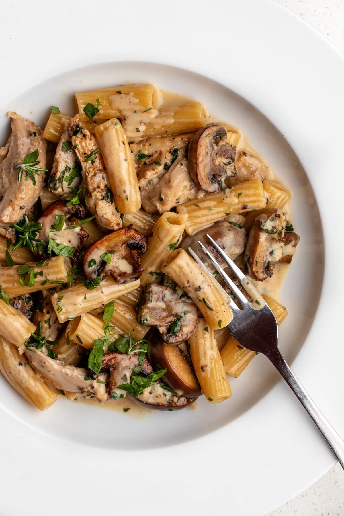 Mushroom And Thyme Chicken