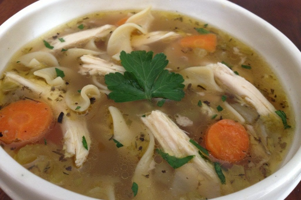 Chicken Soup with Herbs de Provence