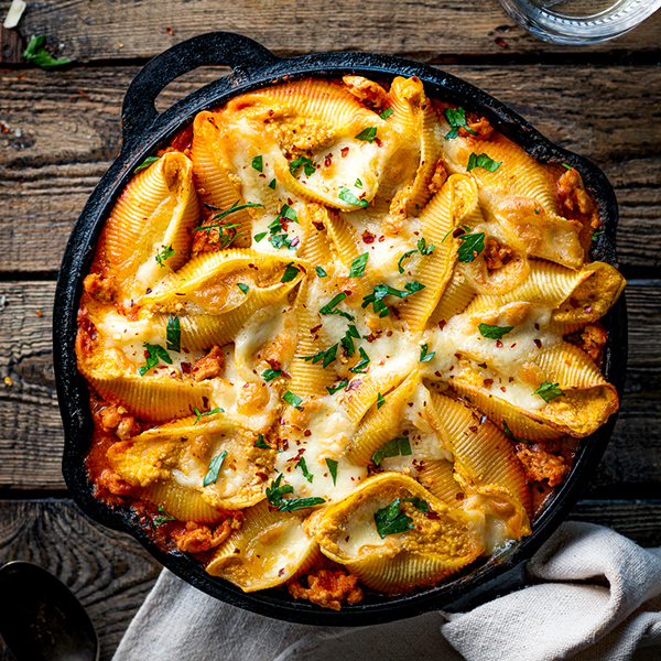 Pumpkin Cream Chicken Penne