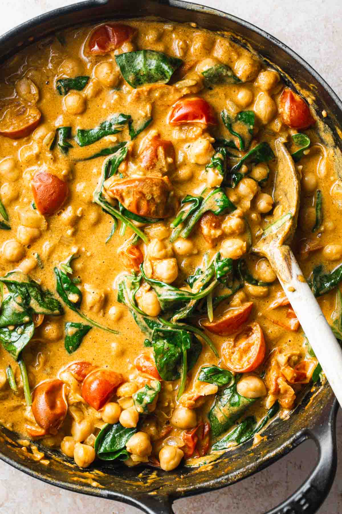 Chickpea Spinach Curry