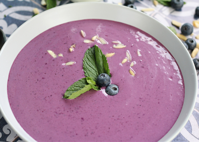 Blueberry and Buttermilk Soup