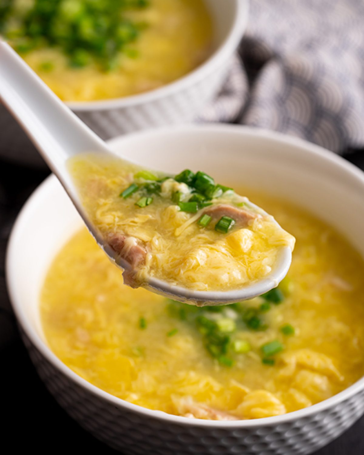 Egg Drop Chicken Soup