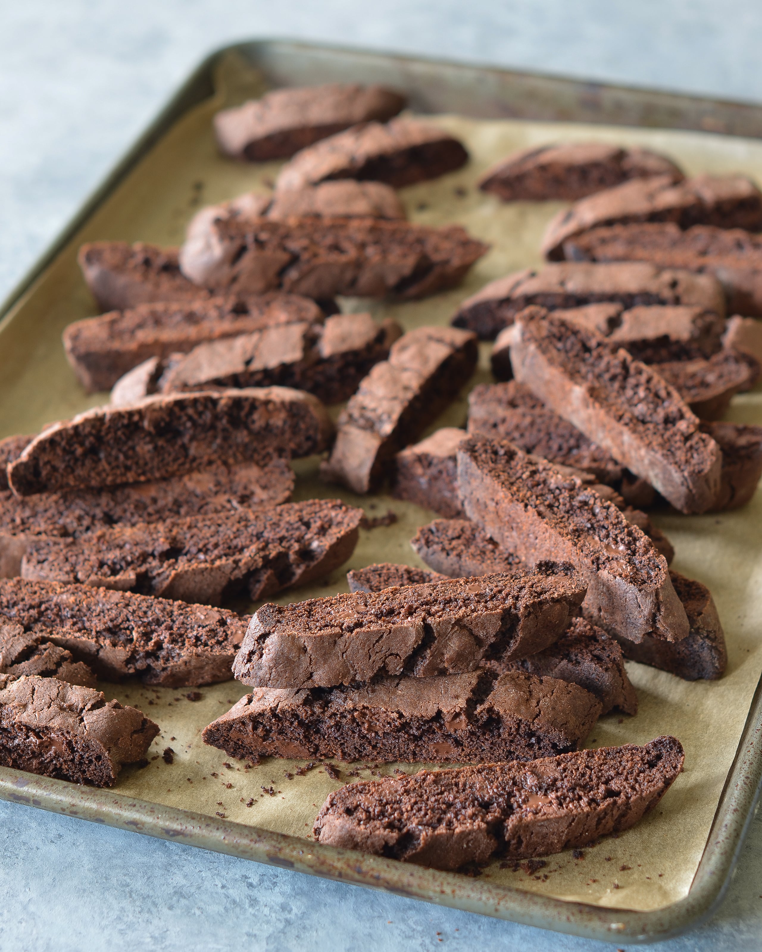 Chocolate Chip Biscotti Double Chocolate