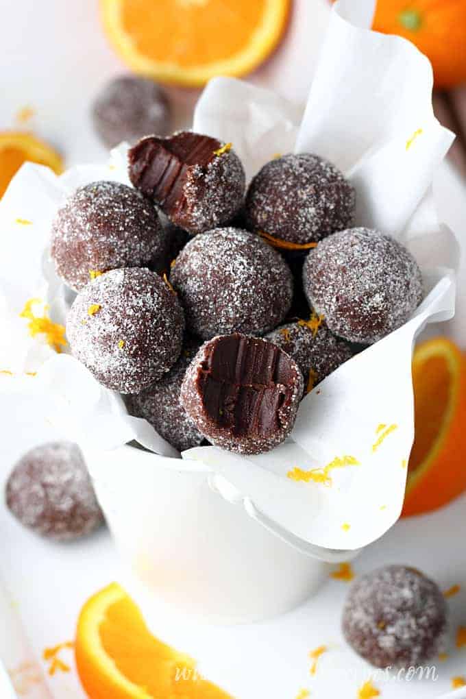 Orange Chocolate Truffles