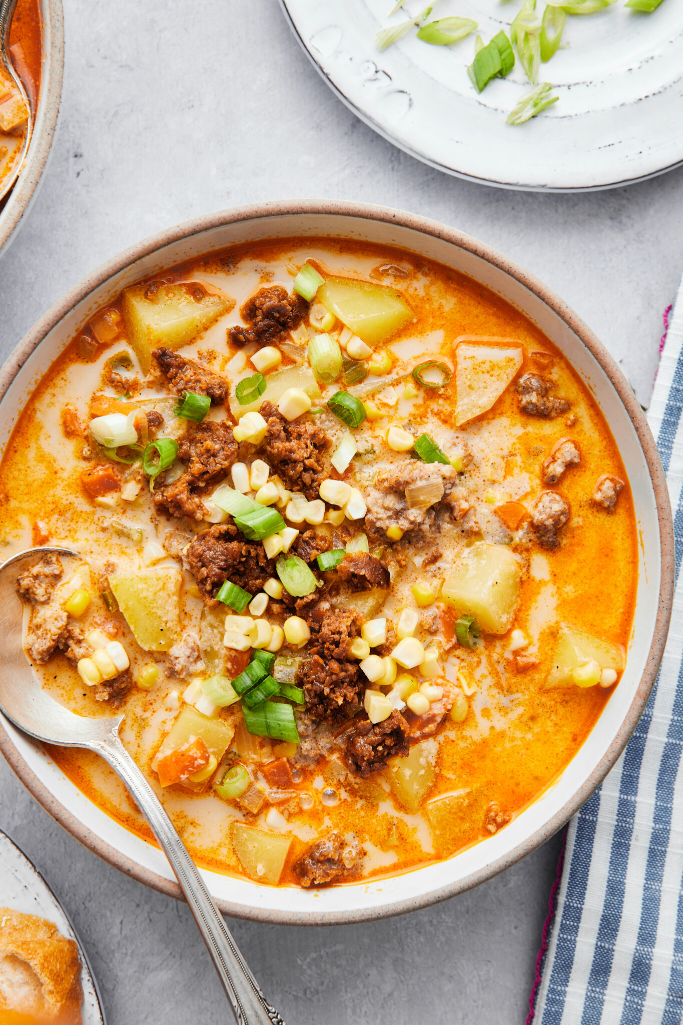 Chorizo Sausage Corn Chowder
