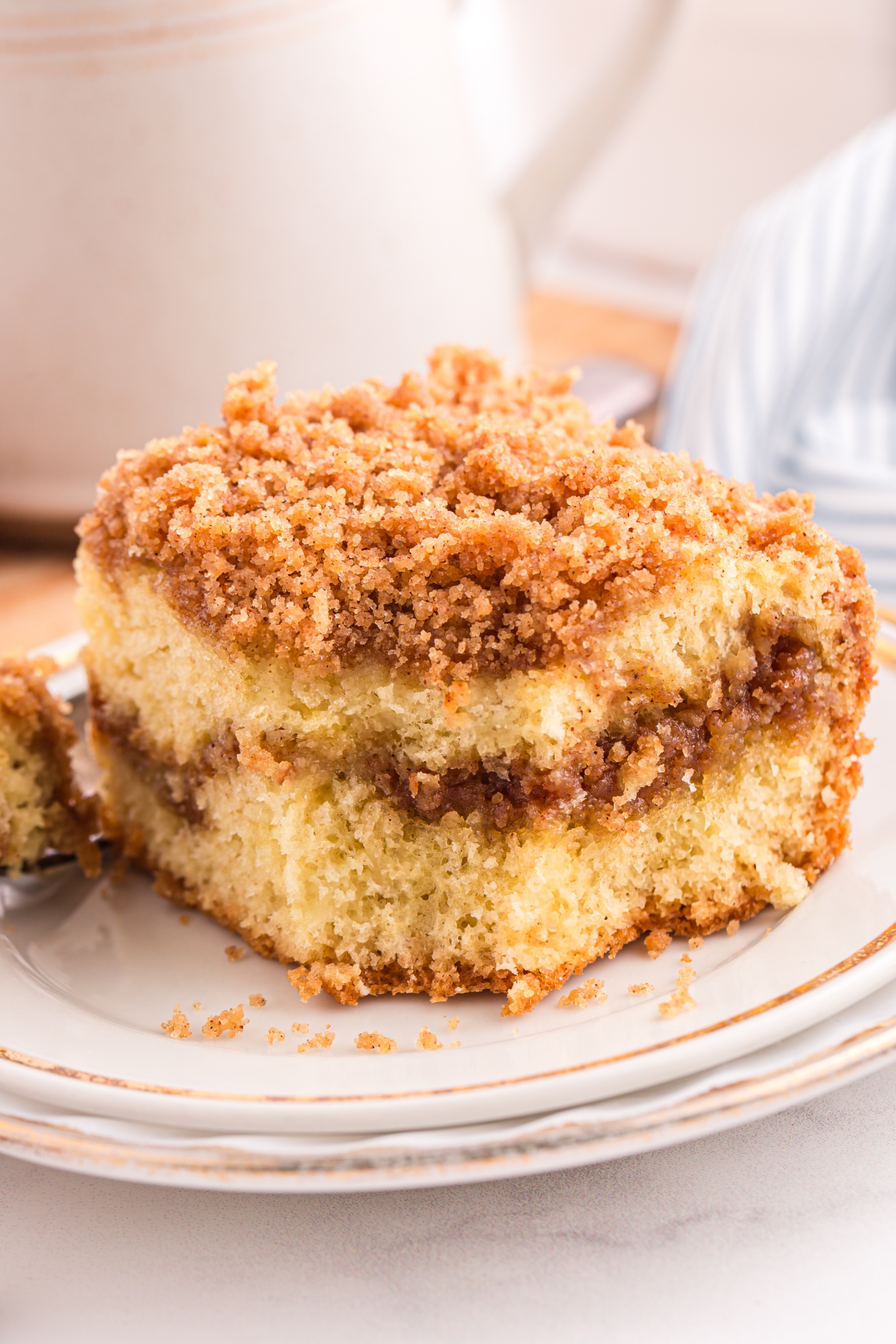 No-Mixer Cinnamon Coffee Cake