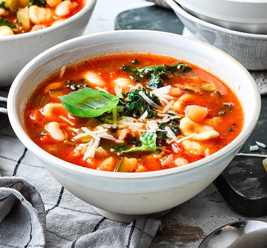 Classic Minestrone with Vegetables