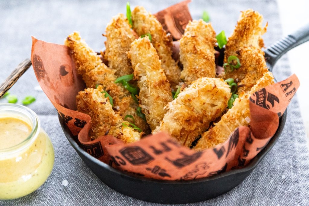 Coconut Curry Strips