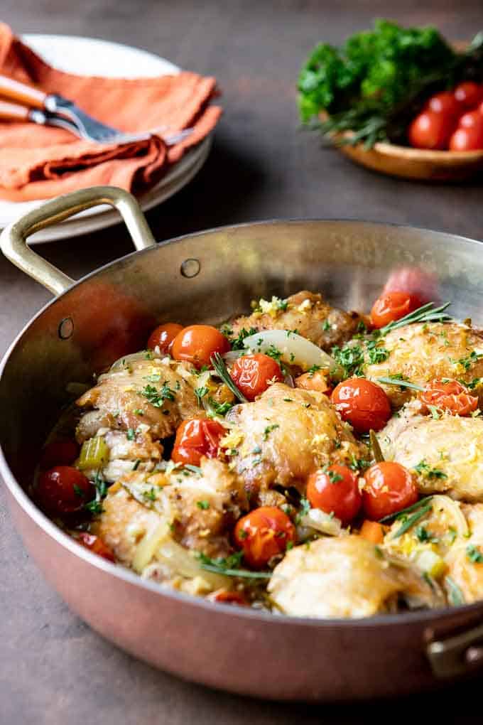 Chicken Contadina Peasant Style