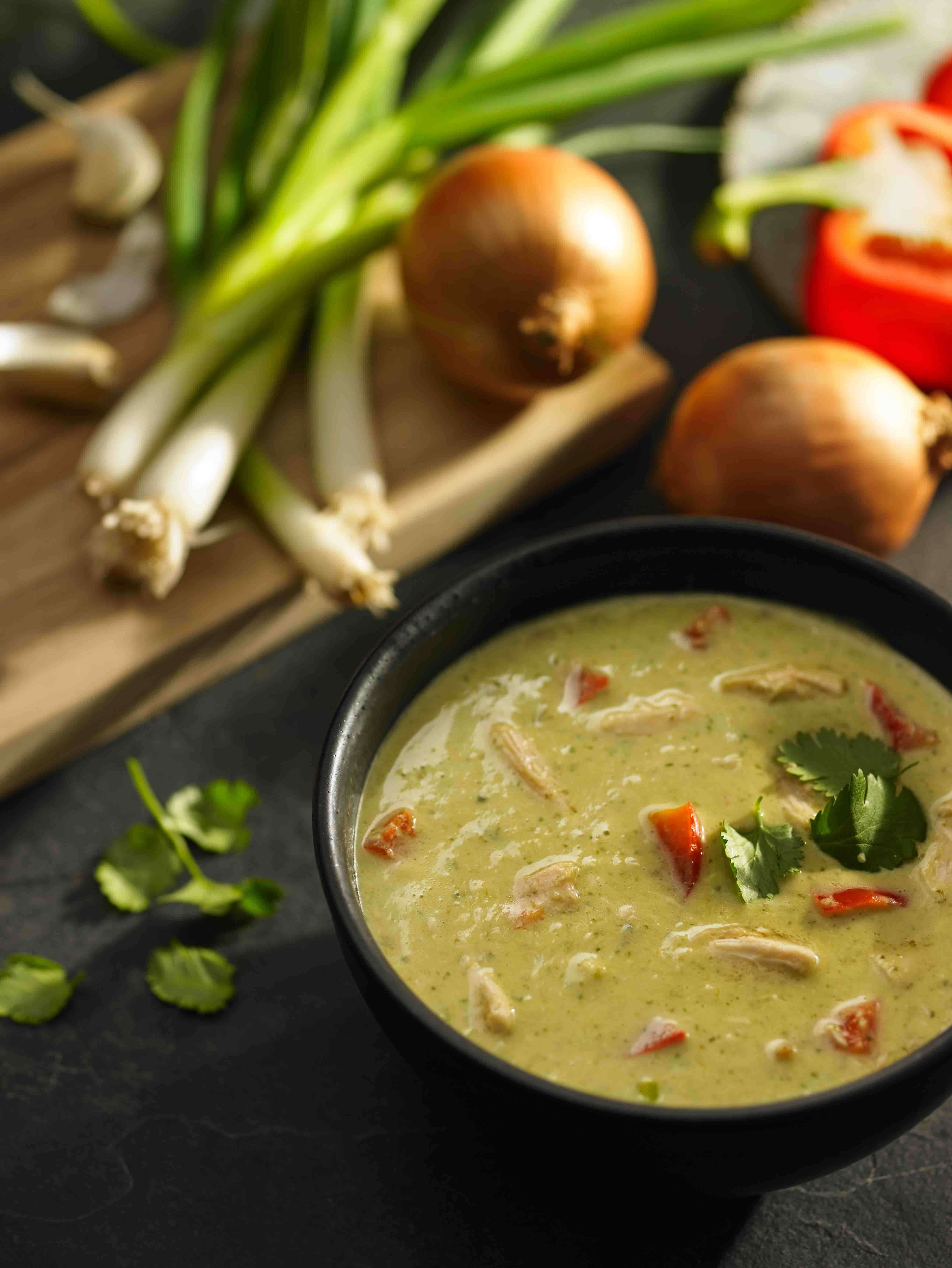 Thai Green Curry Soup