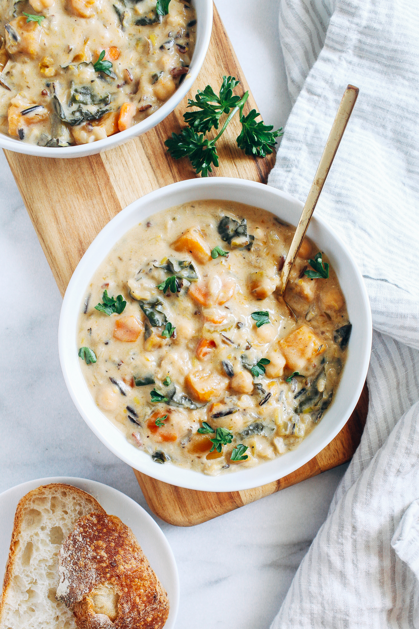 Butternut Squash Wild Rice Soup