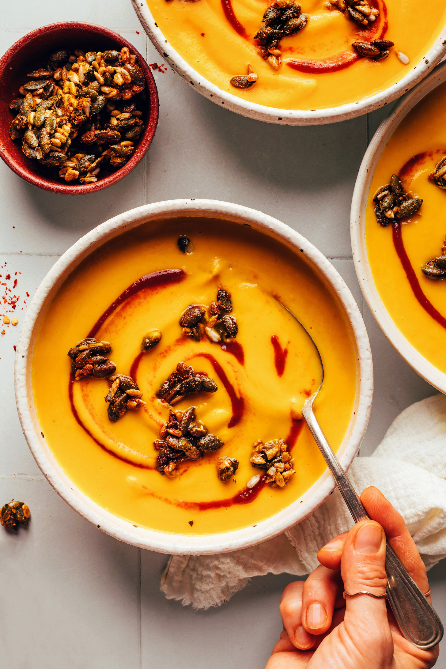 Creamy Carrot Ginger Soup